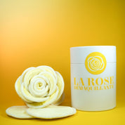 La Rose de la Gloire - 12 lingettes jaunes démaquillantes 8cm
